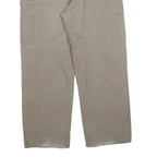 CARHARTT Mens Cotton Blend Beige Regular Straight Trousers W36 L30 Workwear