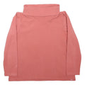 REGATTA Womens Pink Plain Polyester Blend Roll Neck Regular Fit Jumper UK 16