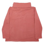 REGATTA Womens Pink Plain Polyester Blend Roll Neck Regular Fit Jumper UK 16
