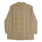 PENNYBLACK Womens Blazer Jacket Brown 90s Plaid UK 14