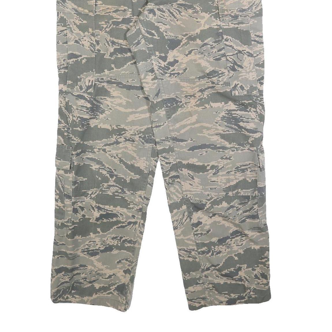 RACOE INC Mens Cotton Blend Camouflage Regular Cargo Trousers W31 L31 Casual