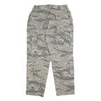 RACOE INC Mens Cotton Blend Camouflage Regular Cargo Trousers W31 L31 Casual