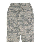 RACOE INC Mens Cotton Blend Camouflage Regular Cargo Trousers W31 L31 Casual