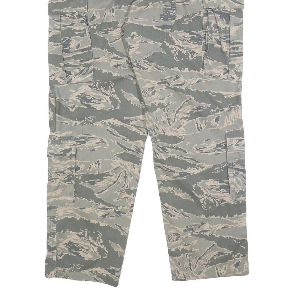 RACOE INC Mens Cotton Blend Camouflage Regular Cargo Trousers W31 L31 Casual