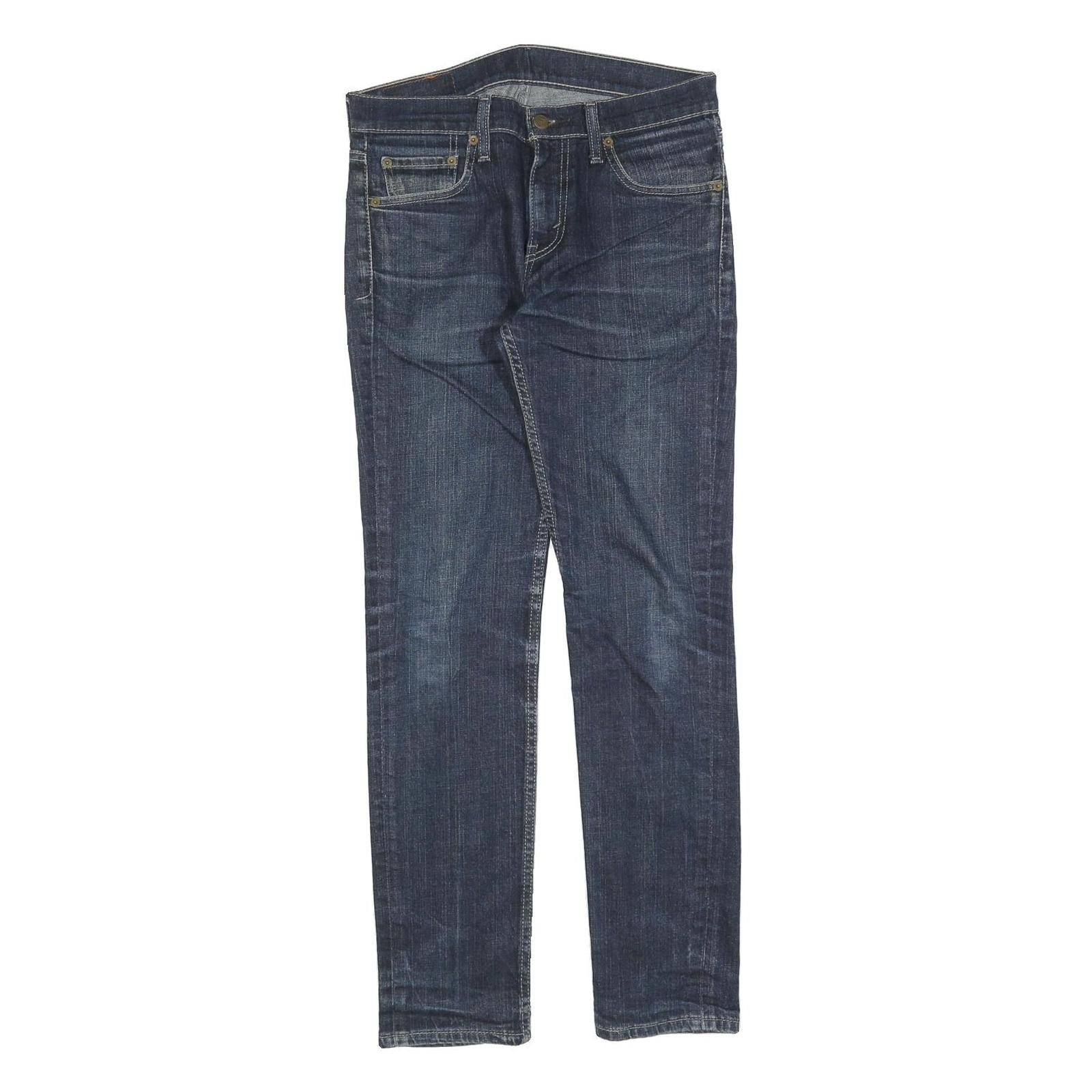 LEVI'S 511 Slim Mens Jeans Blue Slim Skinny Denim Medium W30 L32 Zip Cotton