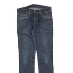 LEVI'S 511 Slim Mens Jeans Blue Slim Skinny Denim Medium W30 L32 Zip Cotton