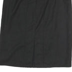 ARMANI COLLEZIONI Womens Black Pencil Knee Length Cotton Blend Skirt M Office