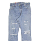 LEVI'S 517 STRAIGHT Womens Blue Cotton Blend Regular Straight Denim W30 L28