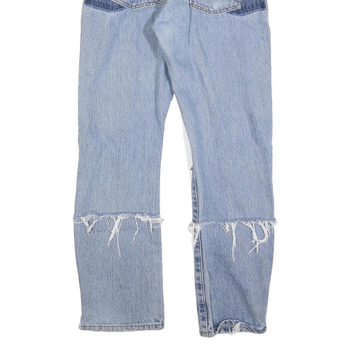 LEVI'S 517 STRAIGHT Womens Blue Cotton Blend Regular Straight Denim W30 L28