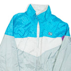 Mens Track Jacket Grey Colourblock M