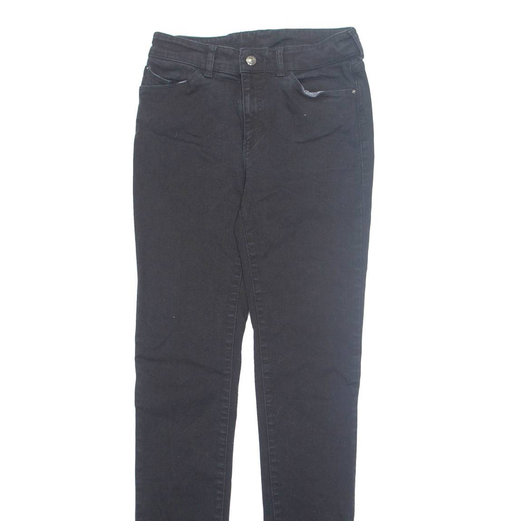 EMPORIO ARMANI Womens Jeans Black Regular Tapered W27 L32