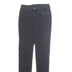 EMPORIO ARMANI Womens Jeans Black Regular Tapered W27 L32