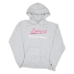 CHAMPION Mens Grey Ballard Volleyball Hoodie M Cotton Blend Pullover Sweatshirt