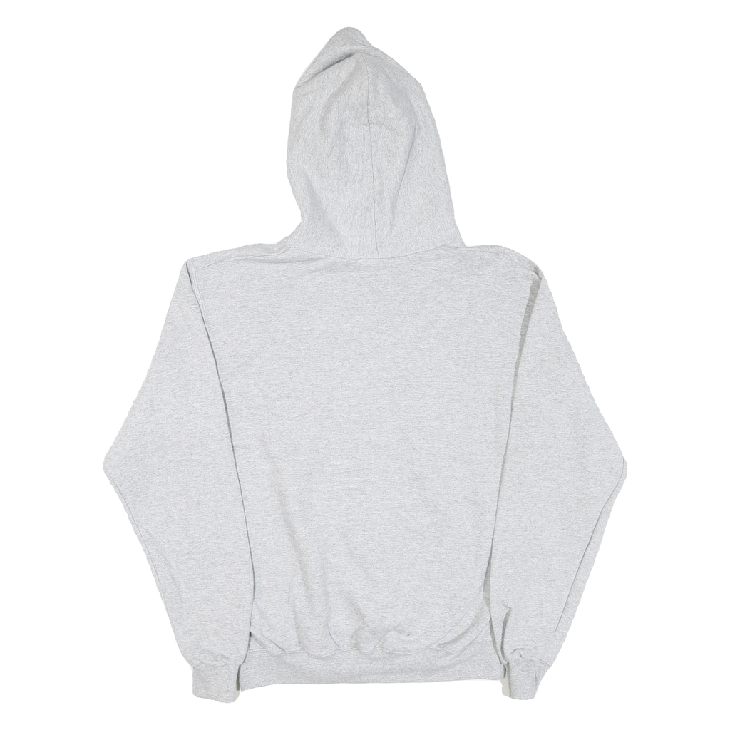 CHAMPION Mens Grey Ballard Volleyball Hoodie M Cotton Blend Pullover Sweatshirt