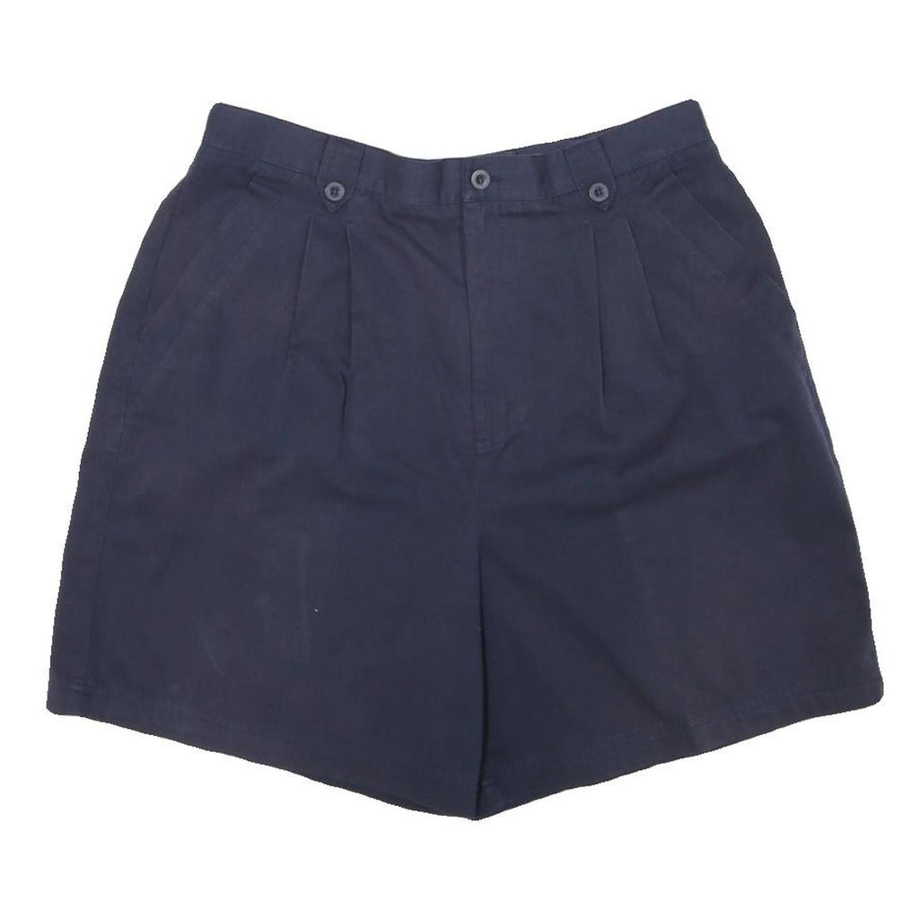 PARISIAN WORKS Womens Shorts Blue Casual XL W32 Cotton Blend Comfortable Summer