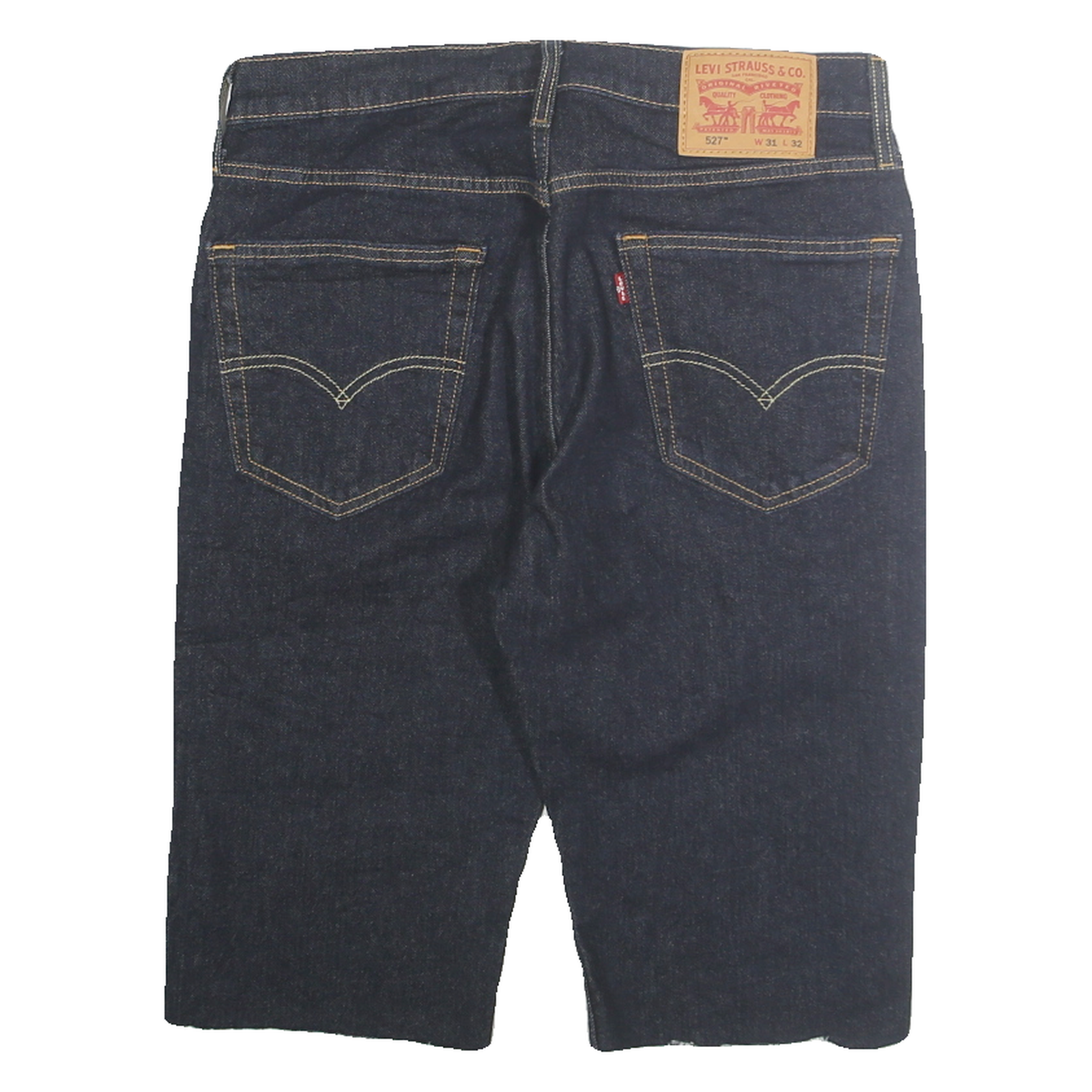 LEVI'S Mens Denim Blue Casual Shorts M W31 Cotton Blend Classic Fit