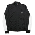 PUMA Womens Black & White Zip Jacket UK 16 Polyester Track Sportswear