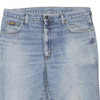 WRANGLER Womens Shorts Blue Denim L W36 Casual Cotton Blend Classic Fit