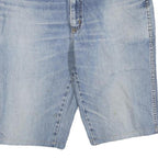 WRANGLER Womens Shorts Blue Denim L W36 Casual Cotton Blend Classic Fit