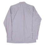 Mens Shirt Grey Spotted Long Sleeve M