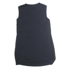 ALL SAINTS Womens Black Sleeveless Day Dress Polyester UK 10 Simple Elegant