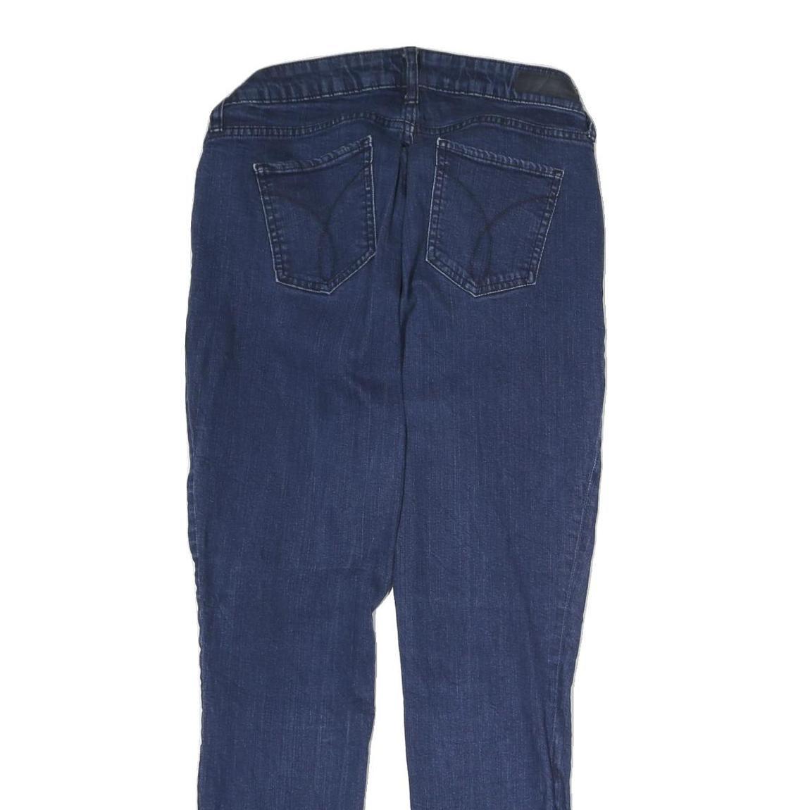 CALVIN KLEIN JEANS Womens Slim Blue Denim Slim Skinny Cotton Blend W32 L29