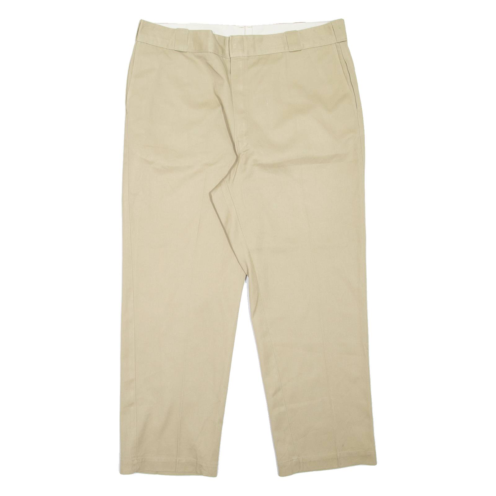 DICKIES Workwear Mens Trousers Beige Regular Straight W42 L30