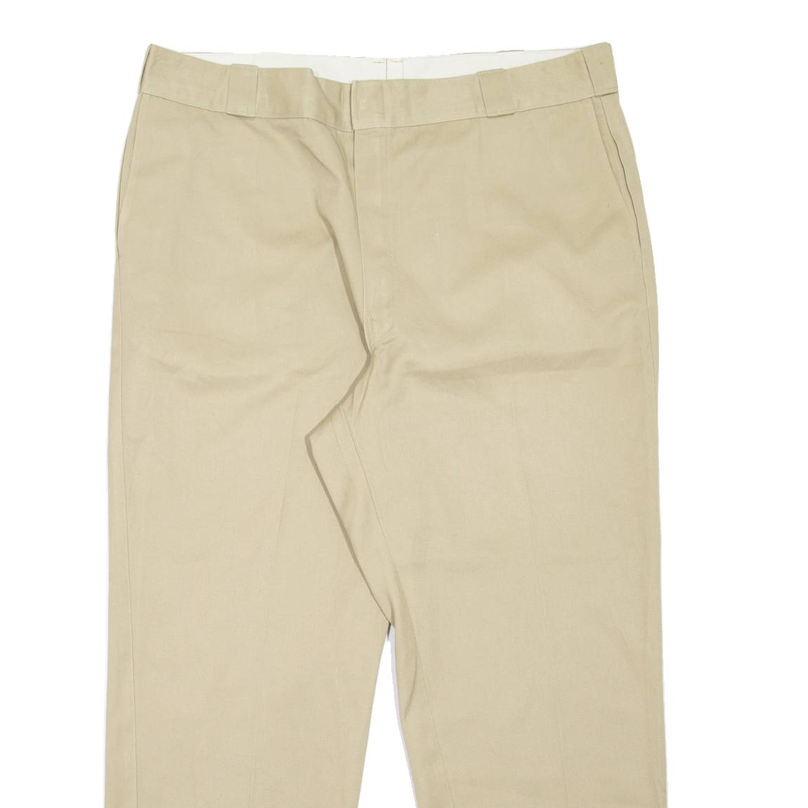 DICKIES Workwear Mens Trousers Beige Regular Straight W42 L30