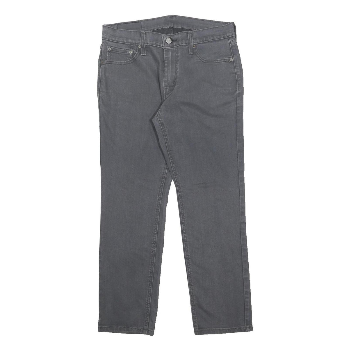LEVI'S 541 Mens Jeans Grey Slim Straight Denim W30 L30 Zip Cotton Blend