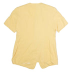 APART FASHION Womens Blazer Jacket Yellow Wool 90s UK 18