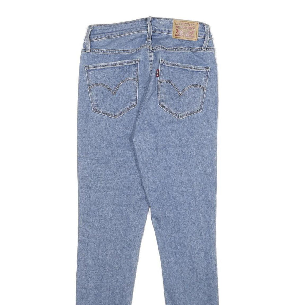 LEVI'S 721 High Rise Skinny Womens Jeans Blue Slim Skinny Denim Rinse W26 L27