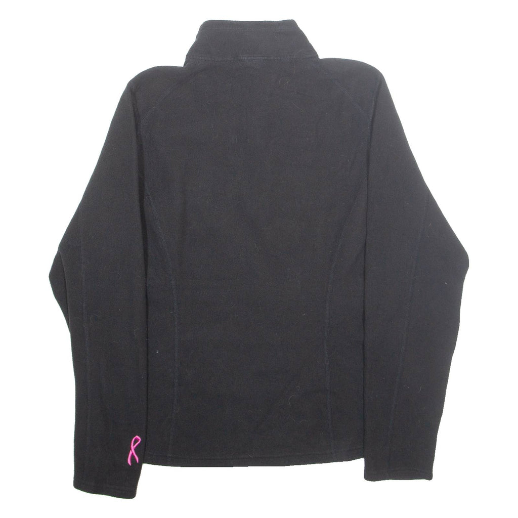 THE NORTH FACE Womens Fleece Black 1/4 Zip L