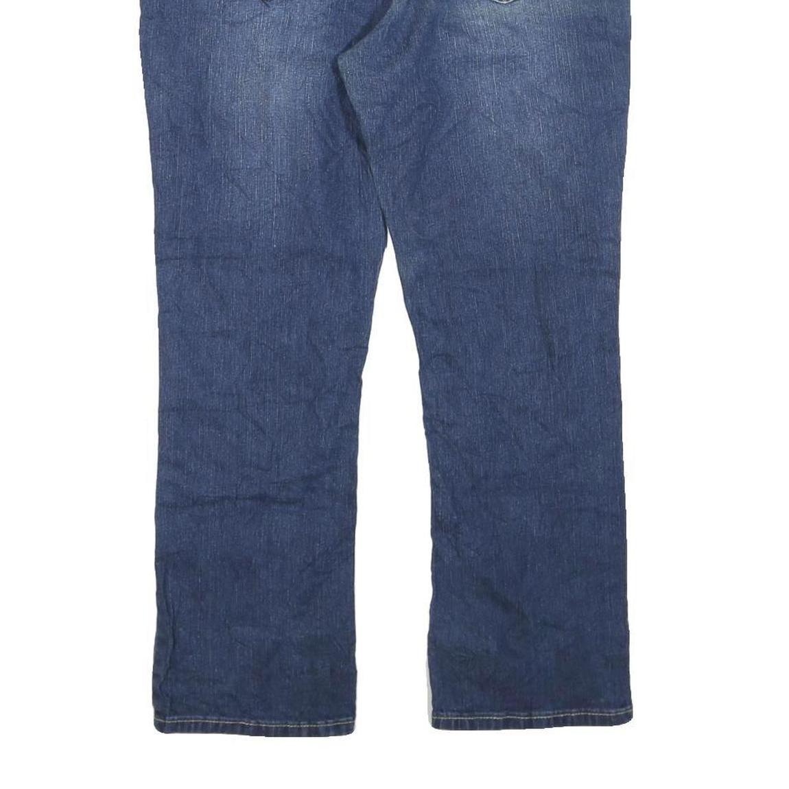 ANGELS Womens Jeans Blue Regular Straight Denim Medium W34 L26 Embellished