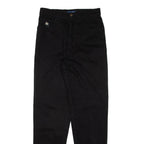COUNTRY LIFE Womens Trousers Black Slim Tapered W26 L30
