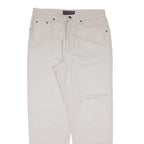 ROUTE 66 Mens Trousers Beige Relaxed Straight W32 L30
