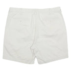 NAUTICA Mens Chino Shorts Cream XL W38