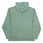 PUMA Womens Green Hoodie L Cotton Blend Pullover Hooded Sweatshirt