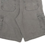 DICKIES Mens Cargo Grey Cotton Shorts M W32 Pockets Casual Workwear