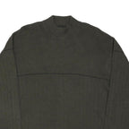 CROFT & BARROW Mens Grey Patterned Pullover Jumper Crew Neck Rib Knit Size S