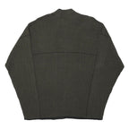 CROFT & BARROW Mens Grey Patterned Pullover Jumper Crew Neck Rib Knit Size S