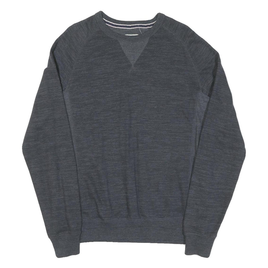 CHAMPION Mens Grey Crew Neck Sweatshirt S Cotton Casual Pullover
