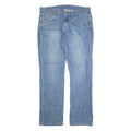 LEE Mens Jeans Blue Regular Straight Stone Wash W34 L33