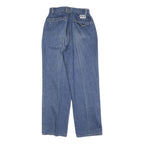 TEX Womens Regular Fit Straight Blue Denim Cotton Blend Jeans W26 L30 Classic