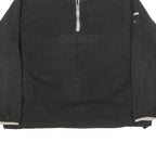 REEBOK Mens Black Patterned Pullover Crew Neck Basic Knit L Sportswear Jumper