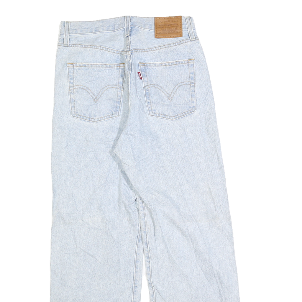 LEVI'S Womens Jeans Blue Regular Straight Denim Light W26 L27 Classic Fit