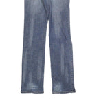 LEVI'S Womens 570 Regular Fit Straight Leg Denim Medium Blue W28 L32 Classic