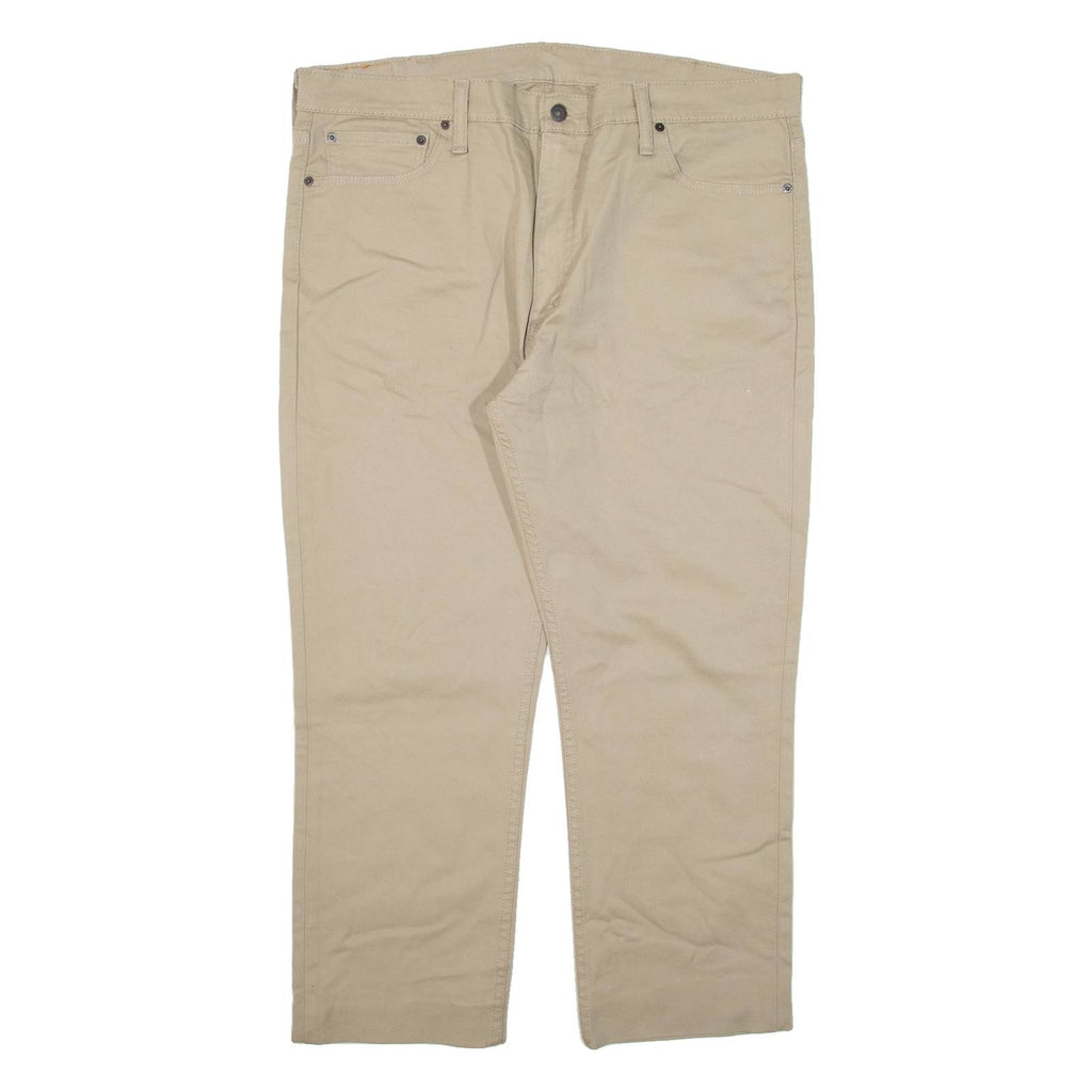 LEVI'S 511 Mens Trousers Beige Slim Straight W40 L26