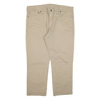 LEVI'S 511 Mens Trousers Beige Slim Straight W40 L26