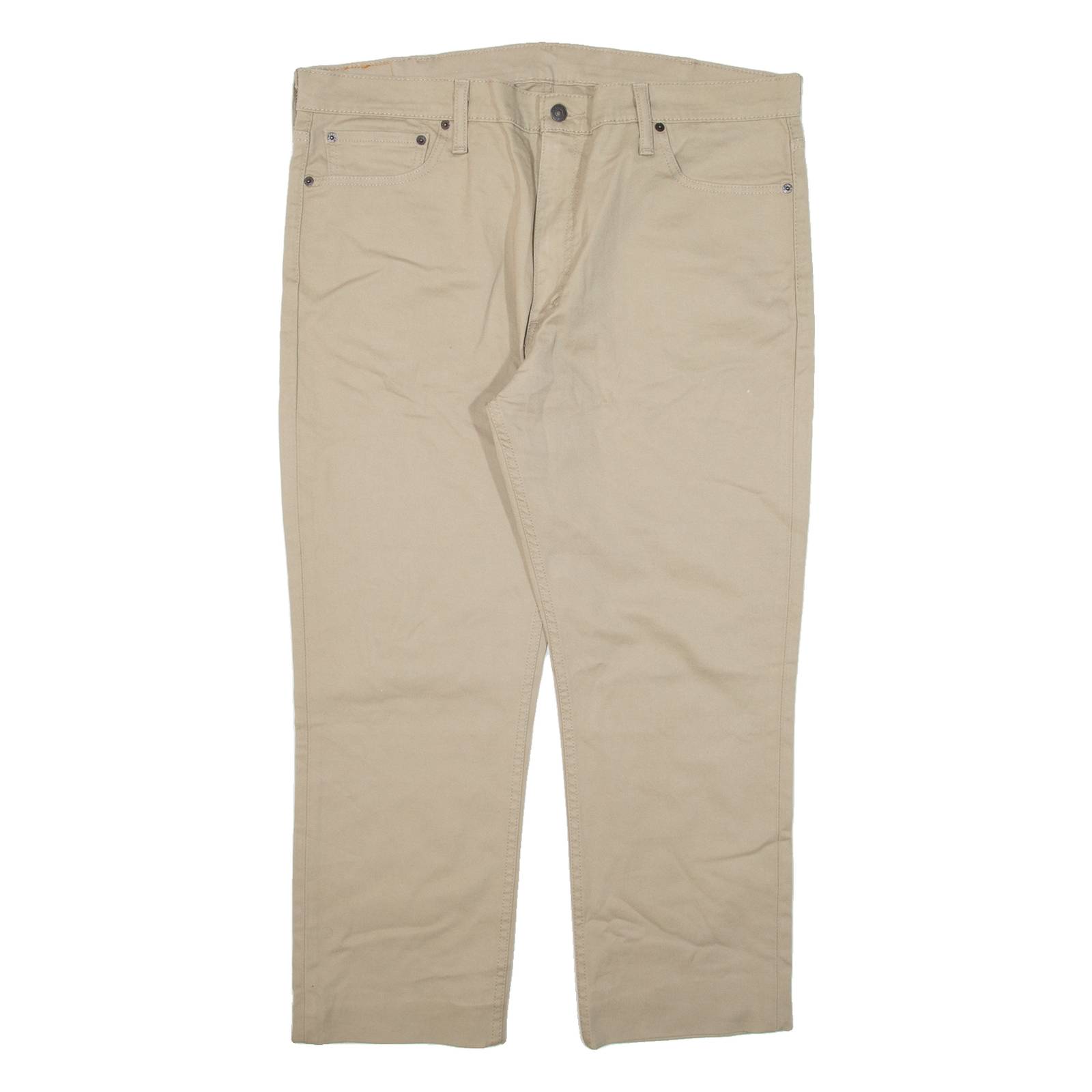 LEVI'S 511 Mens Trousers Beige Slim Straight W40 L26