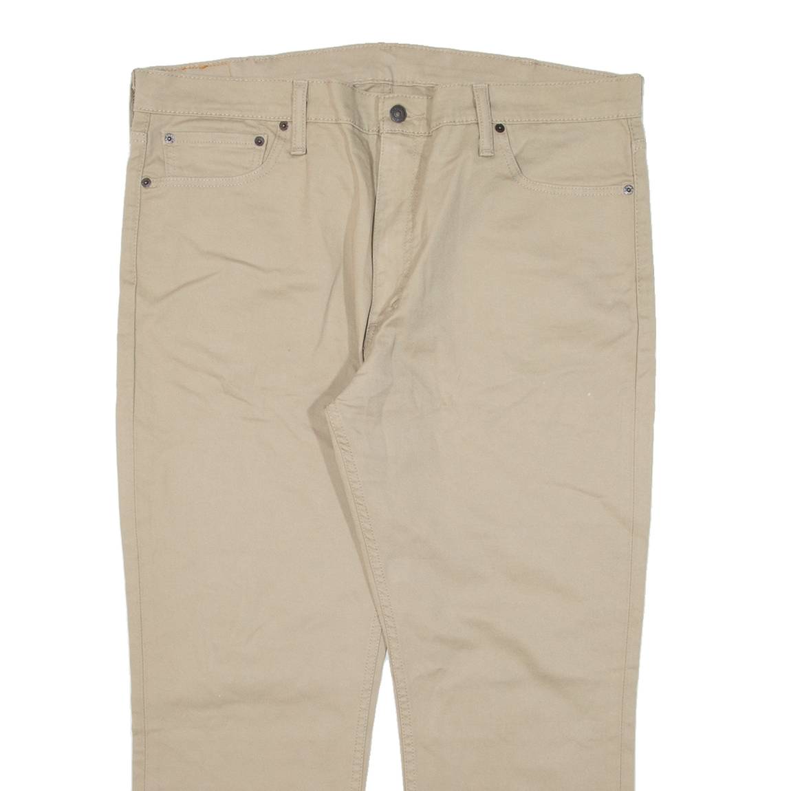 LEVI'S 511 Mens Trousers Beige Slim Straight W40 L26